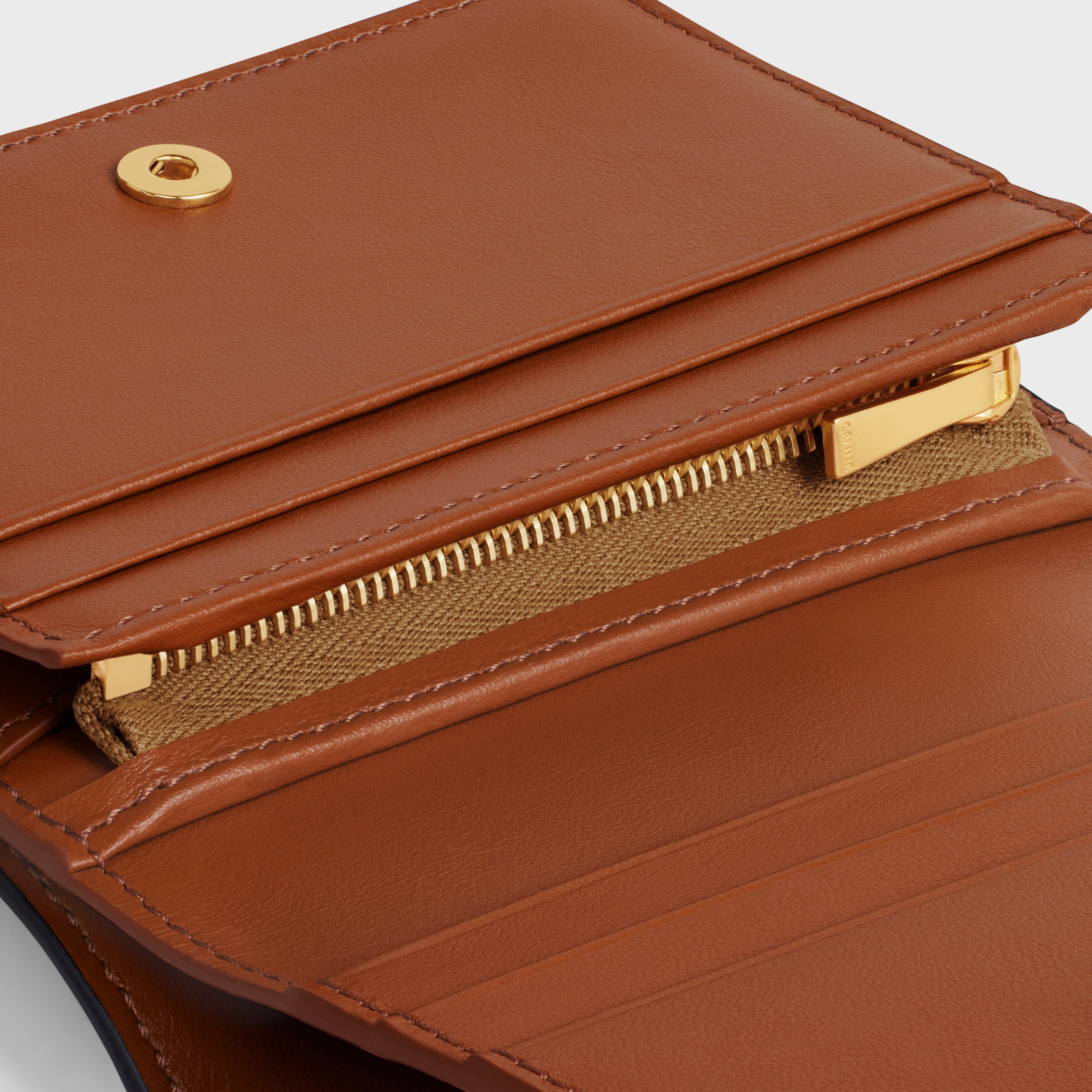 TRIOMPHE COMPACT WALLET in Triomphe Canvas - 5