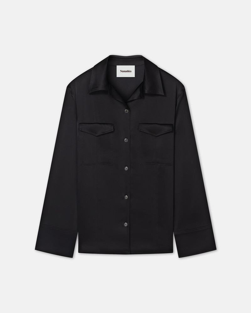 Slip Satin Shirt 1