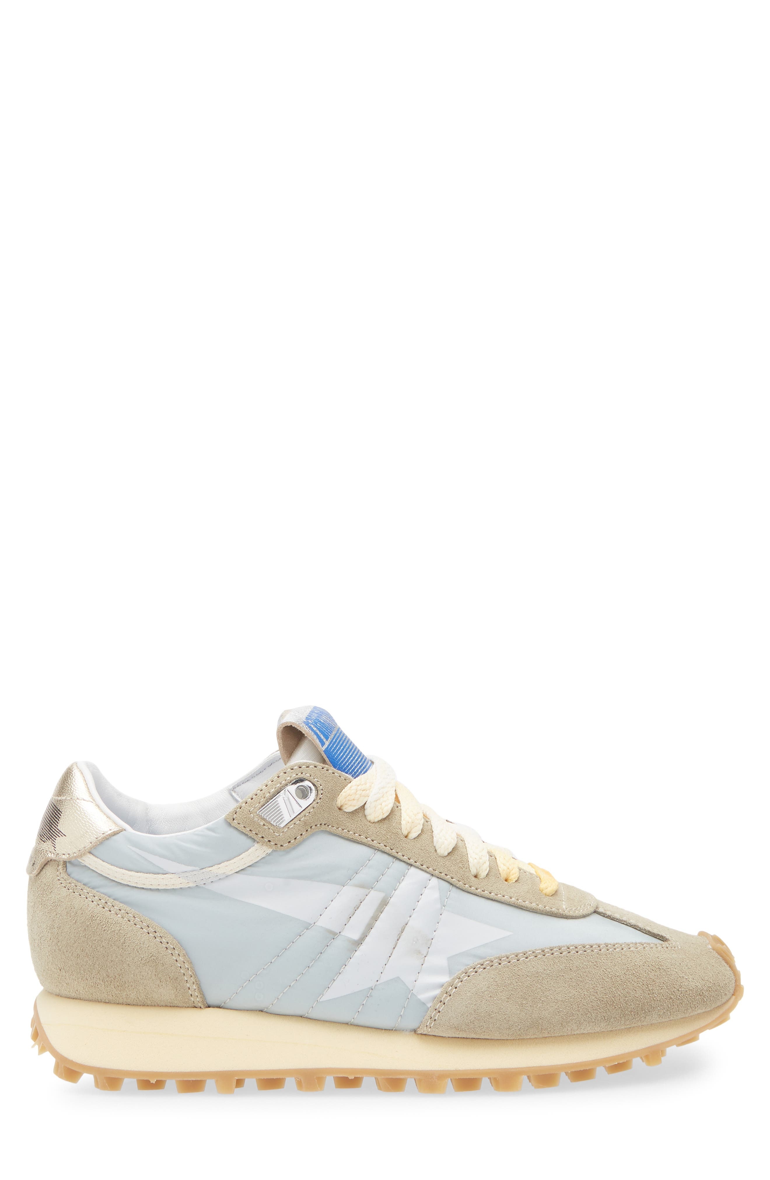 Golden Goose Running Marathon Sneaker in Blue/Ice/White/Platinum at Nordstrom - 3