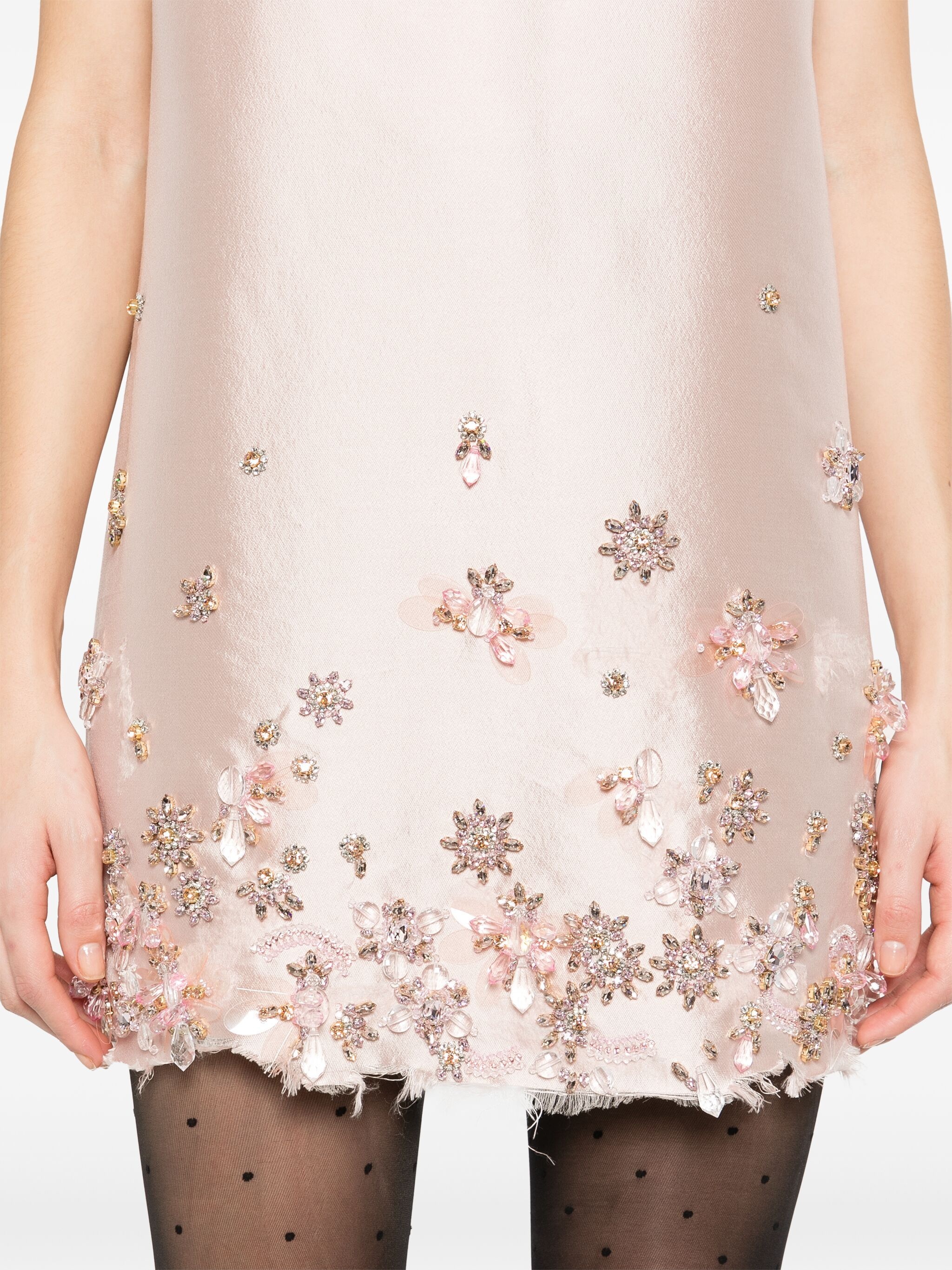 Crystal-embellished Mini Dress - 3