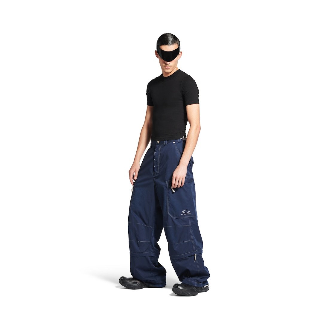 Men's Utility Work Pants in Navy - 2