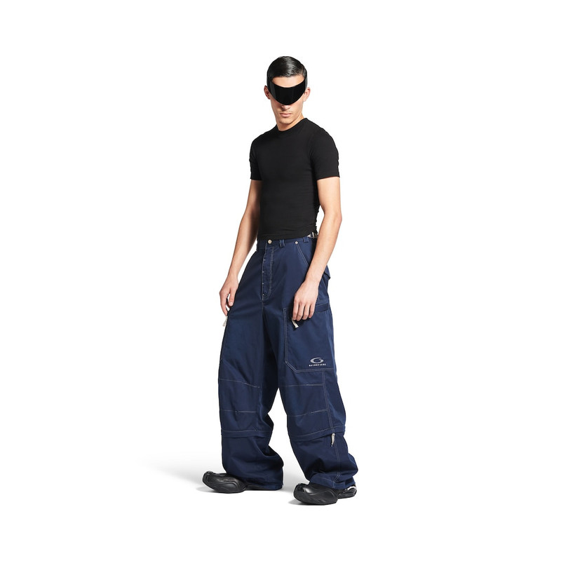 BALENCIAGA Men's Utility Work Pants in Navy outlook