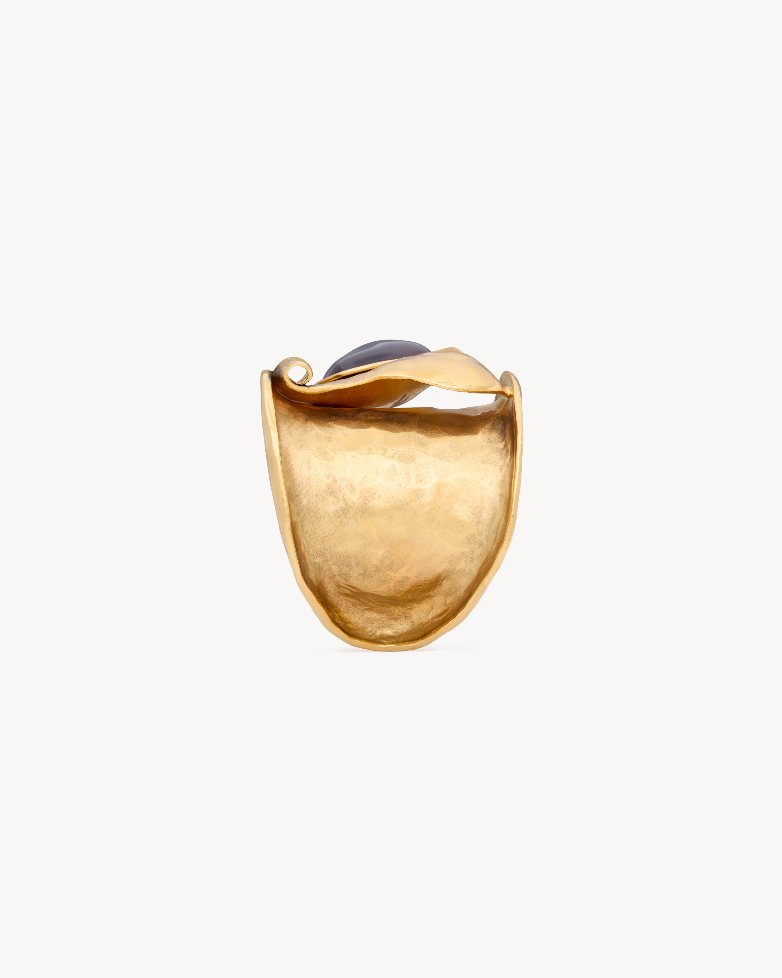PETAL CUFF IN RESIN AND METAL - 3