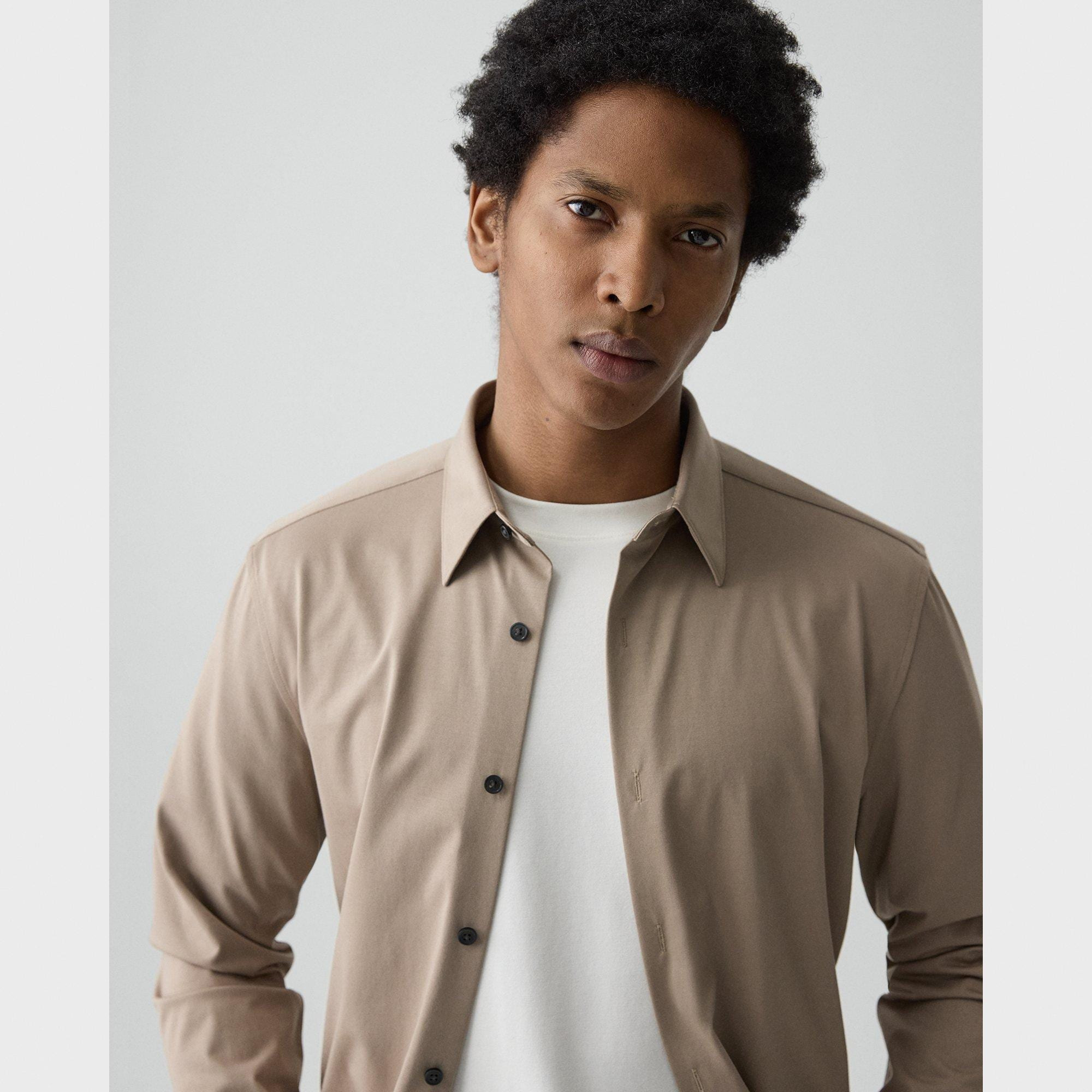 Sylvain Shirt in Structure Knit - 5