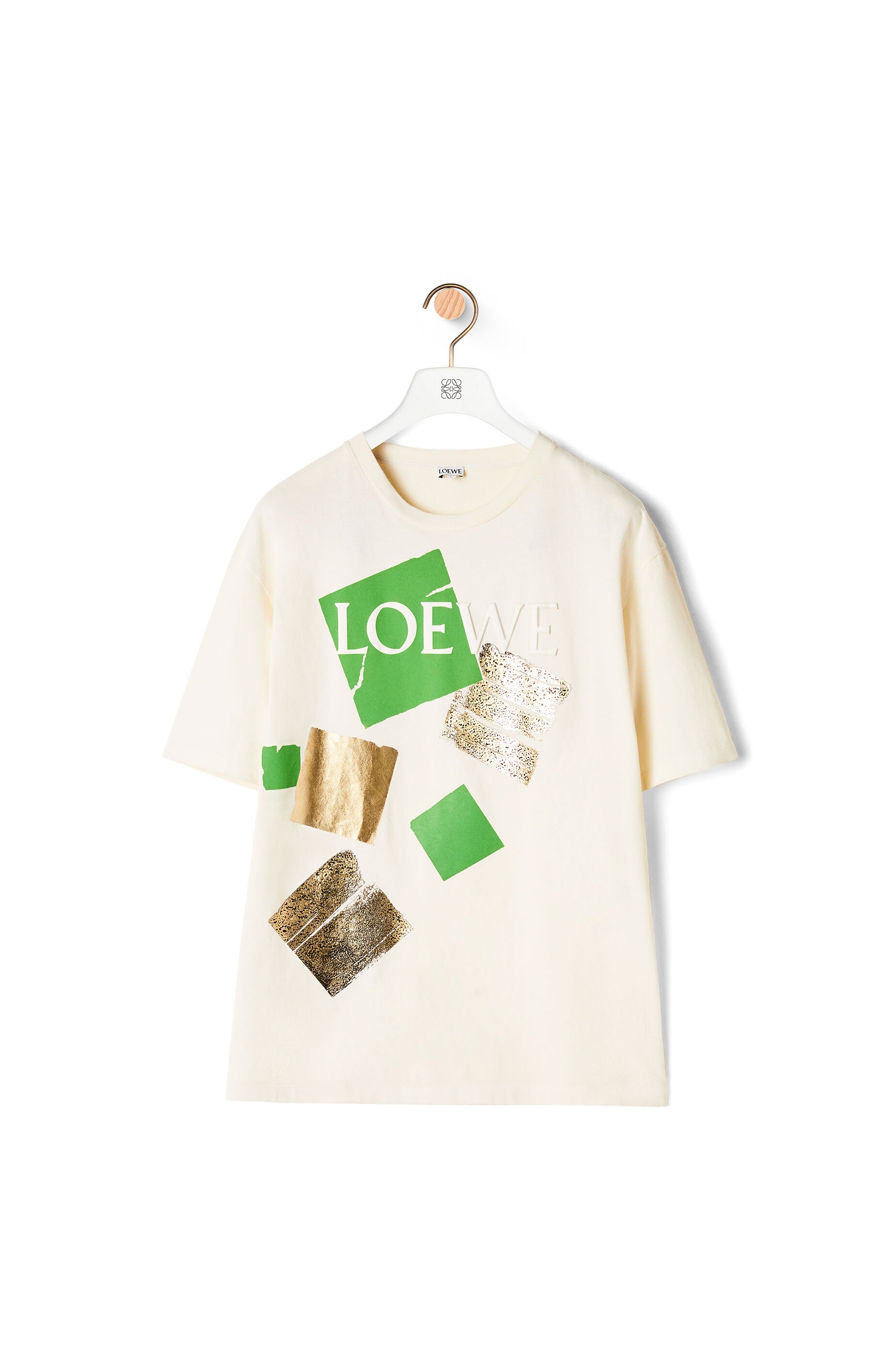 LOEWE squares T-shirt in cotton - 1