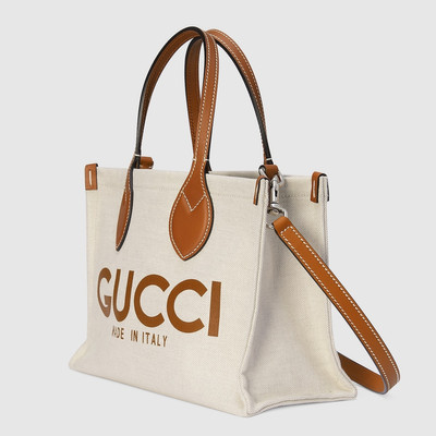 GUCCI Mini tote bag with Gucci print outlook