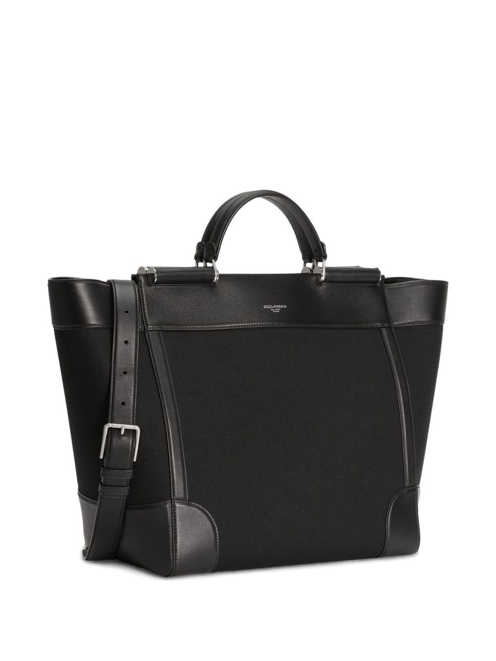 logo-lettering tote bag - 3