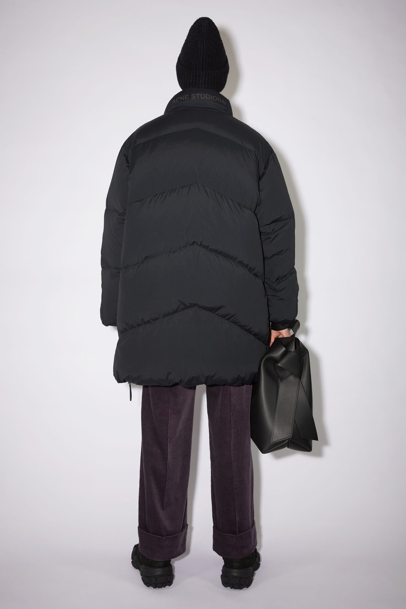 Long down coat - Black 3