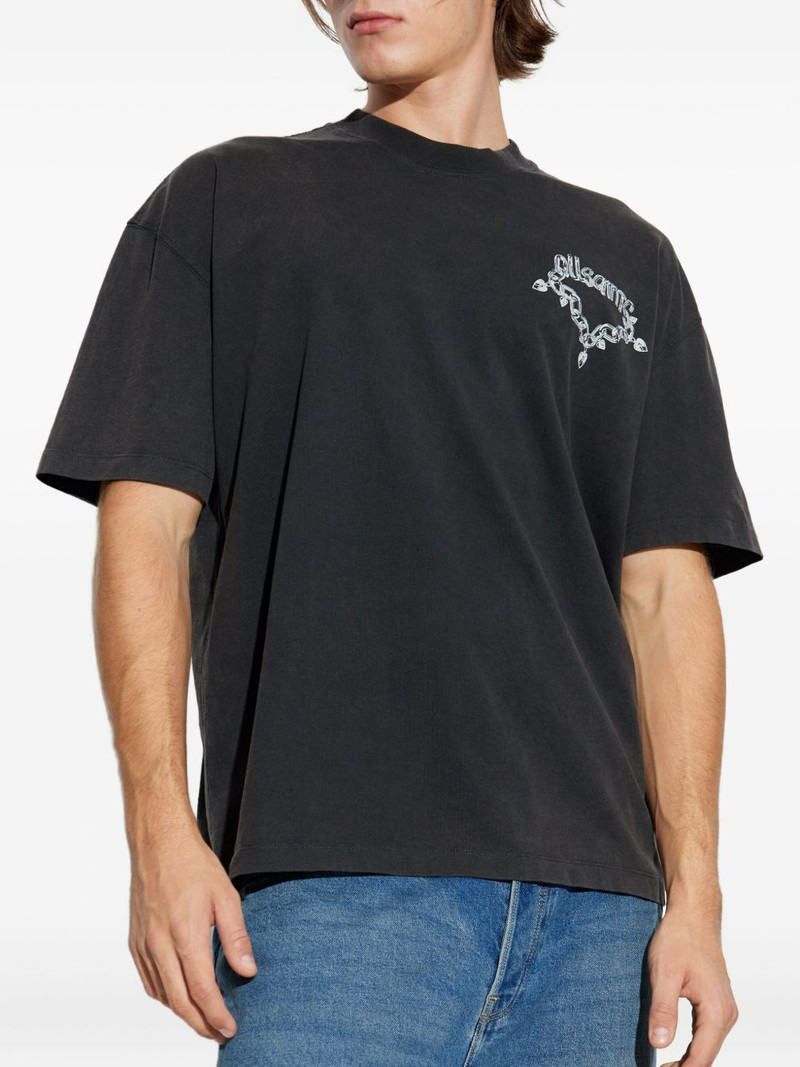 drip chain print t-shirt 3