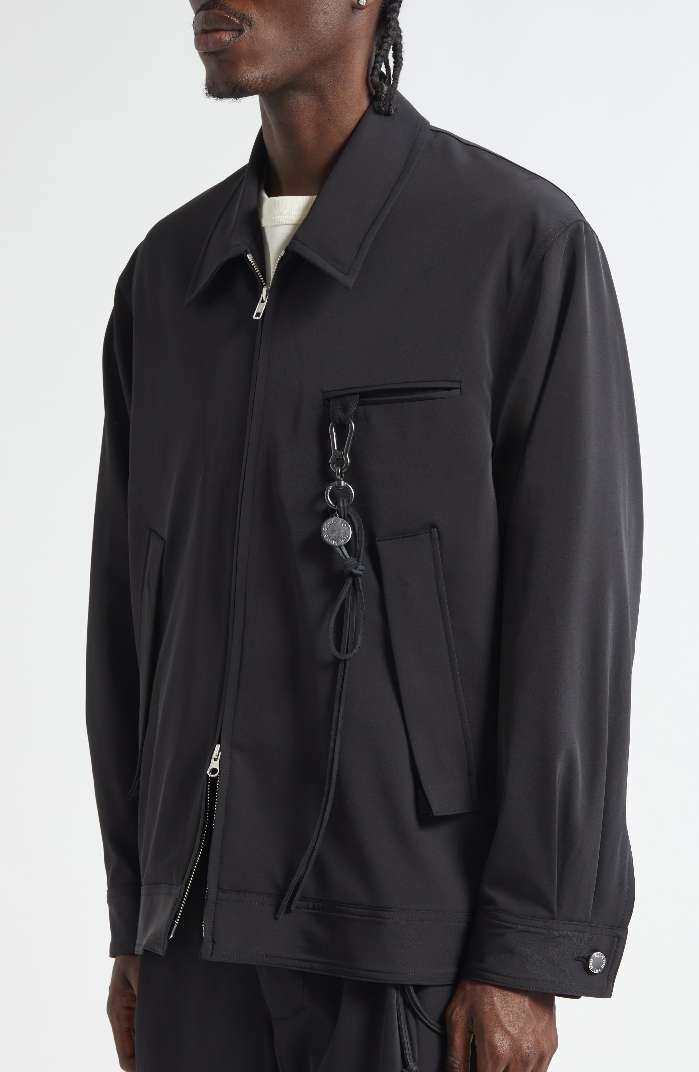 SONG FOR THE MUTE Coach's Jacket in Black at Nordstrom - 5