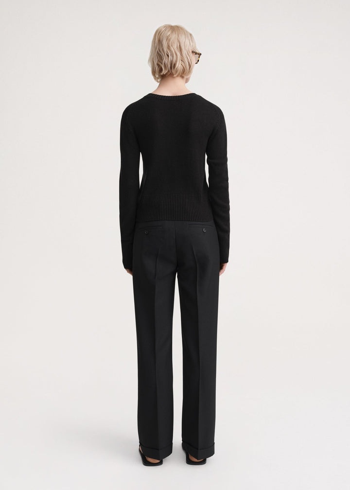 Soft silk knit black - 4