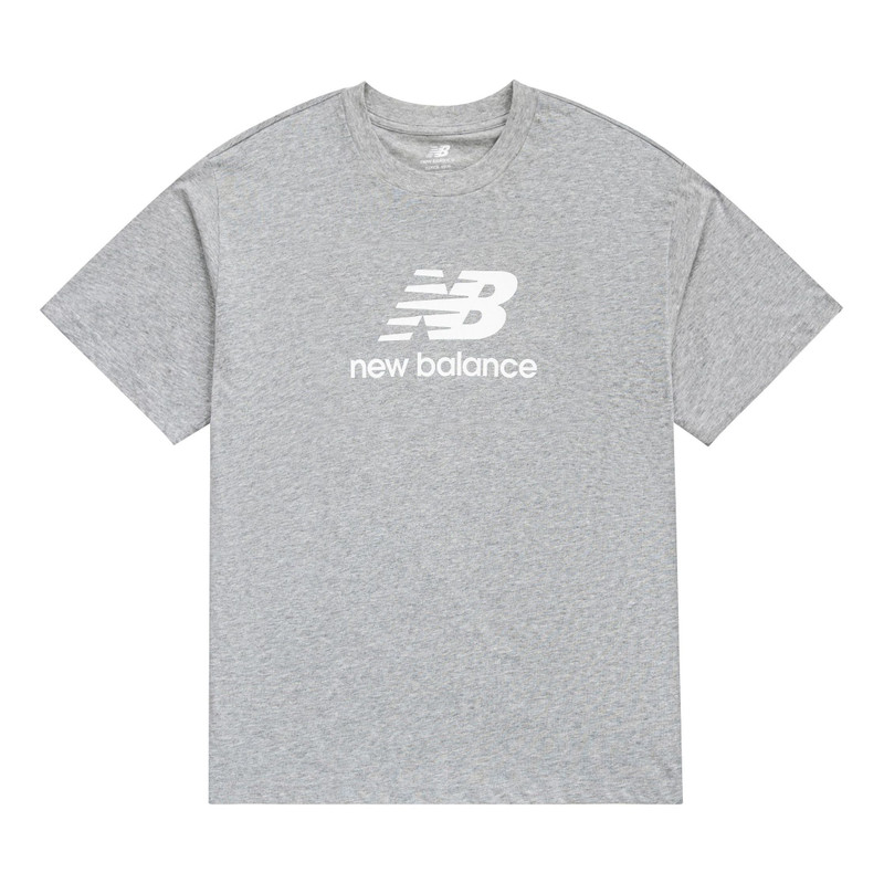 New Balance Essential Logo T-shirt 'Grey' AMT31541-AG - 1