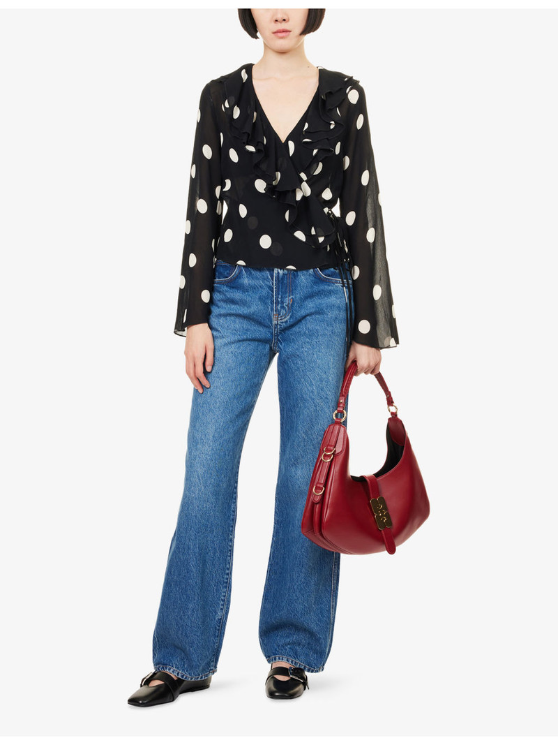 Reformation Val 90s Straight-Leg Denim Jeans outlook