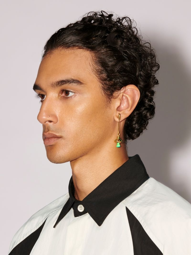 Ambush Mushroom Charm Earring outlook
