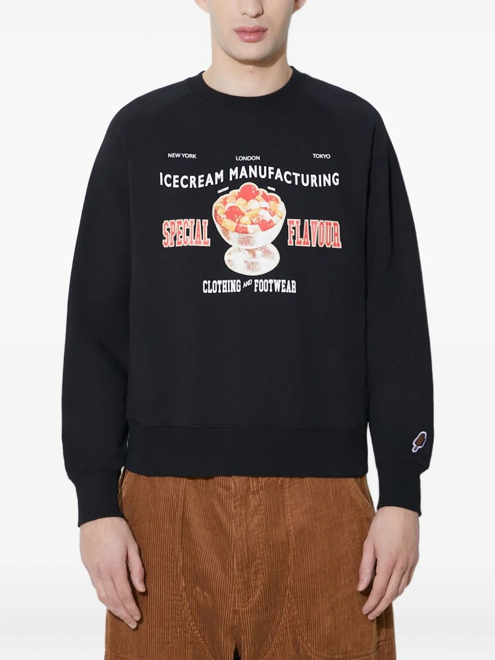 graphic-print sweatshirt - 1