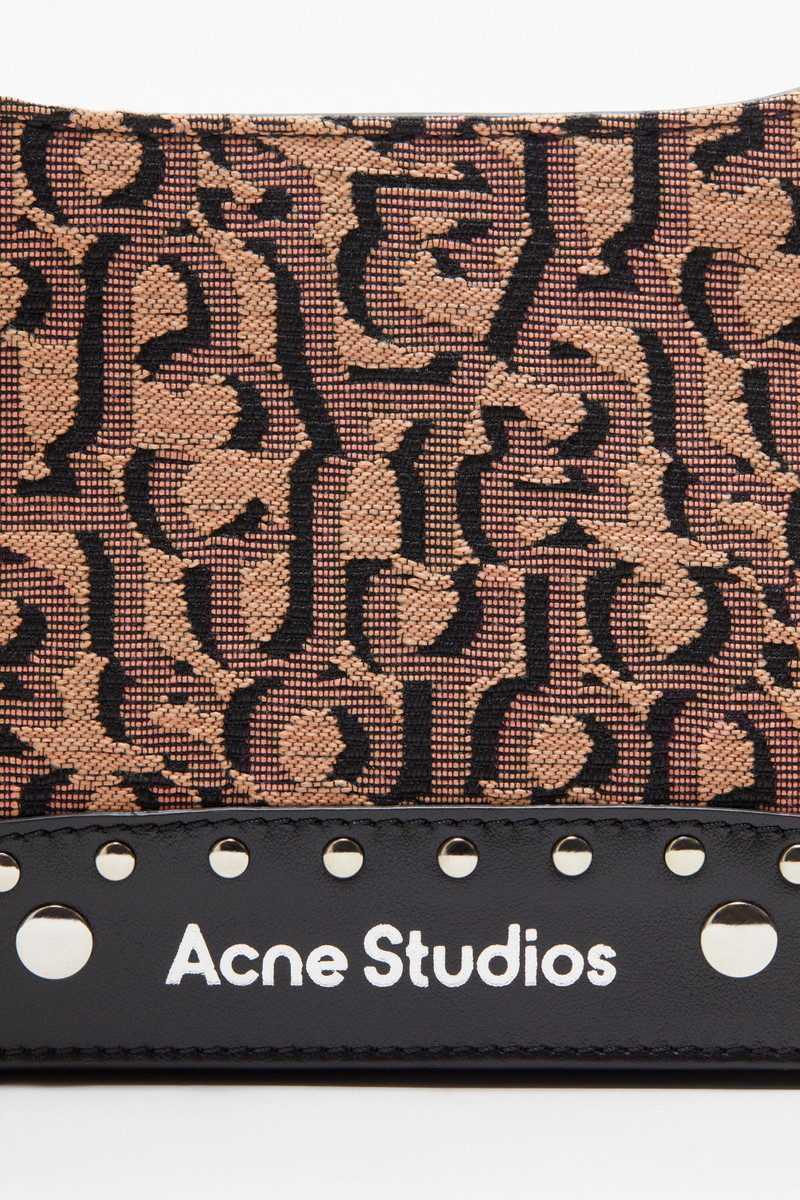 Monogram Platt mini shoulder bag - Pink/black 7