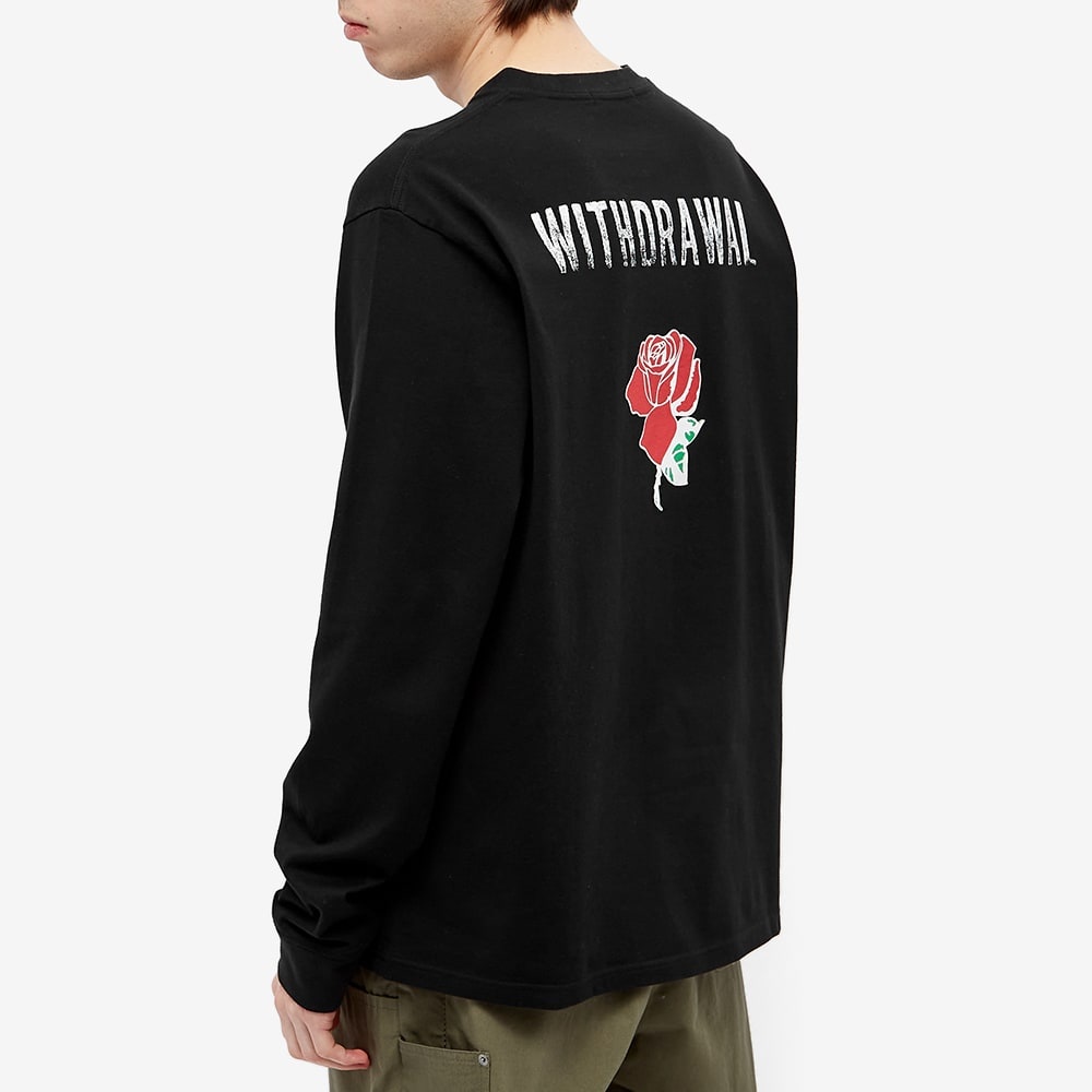 Undercover Long Sleeve Withdrawl Rose Tee - 5