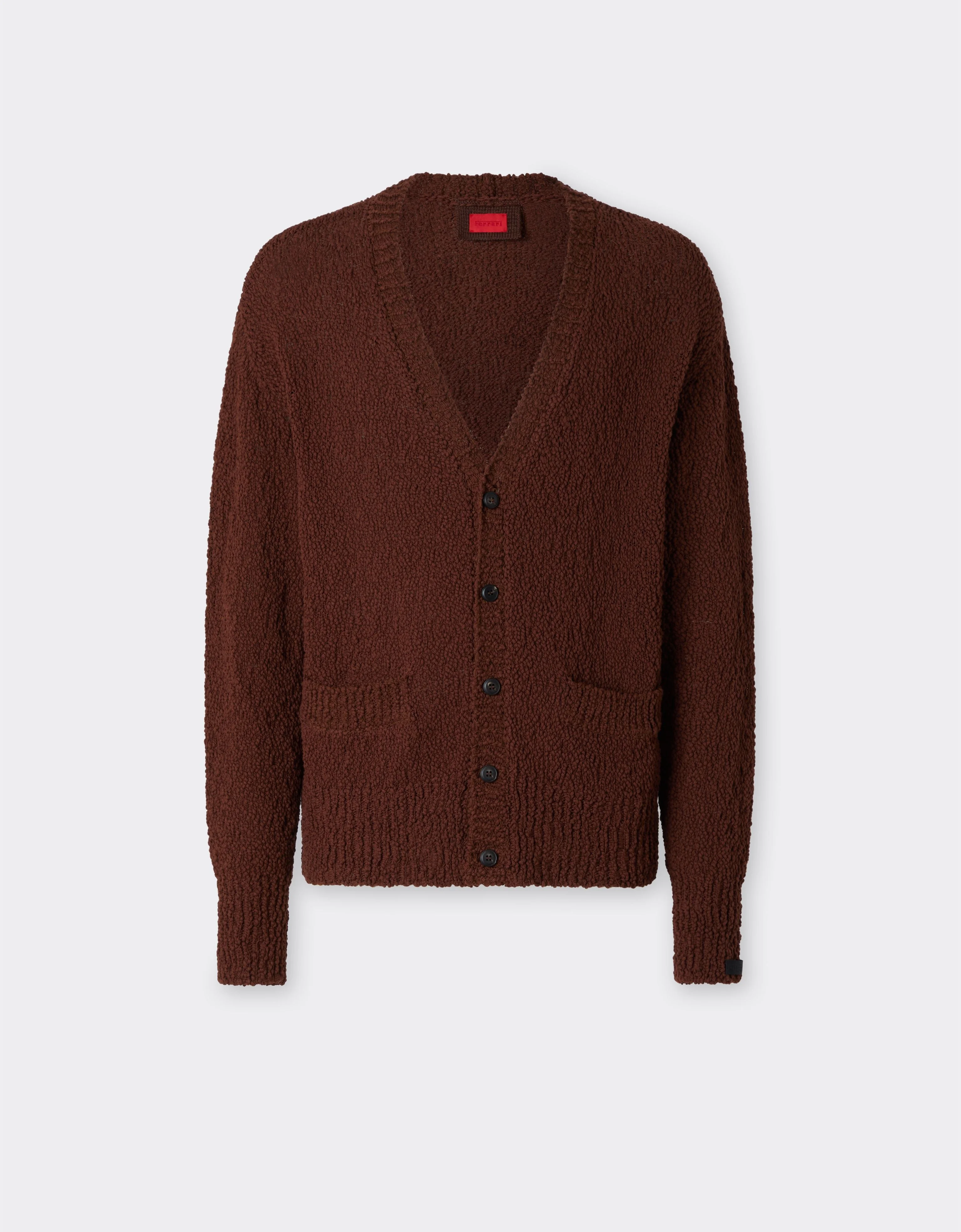 Wool Bouclé Cardigan - 1