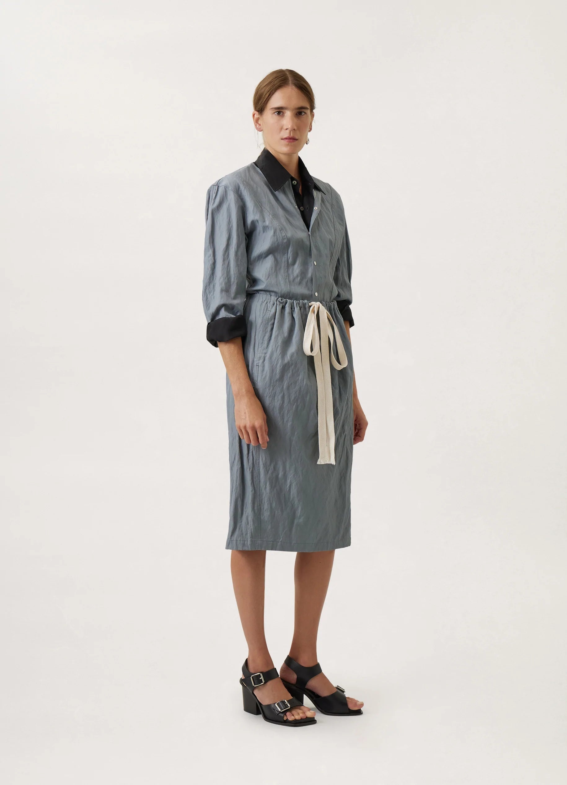 CRINKLED DRAWSTRING SKIRT
VISCOSE COTTON - 4