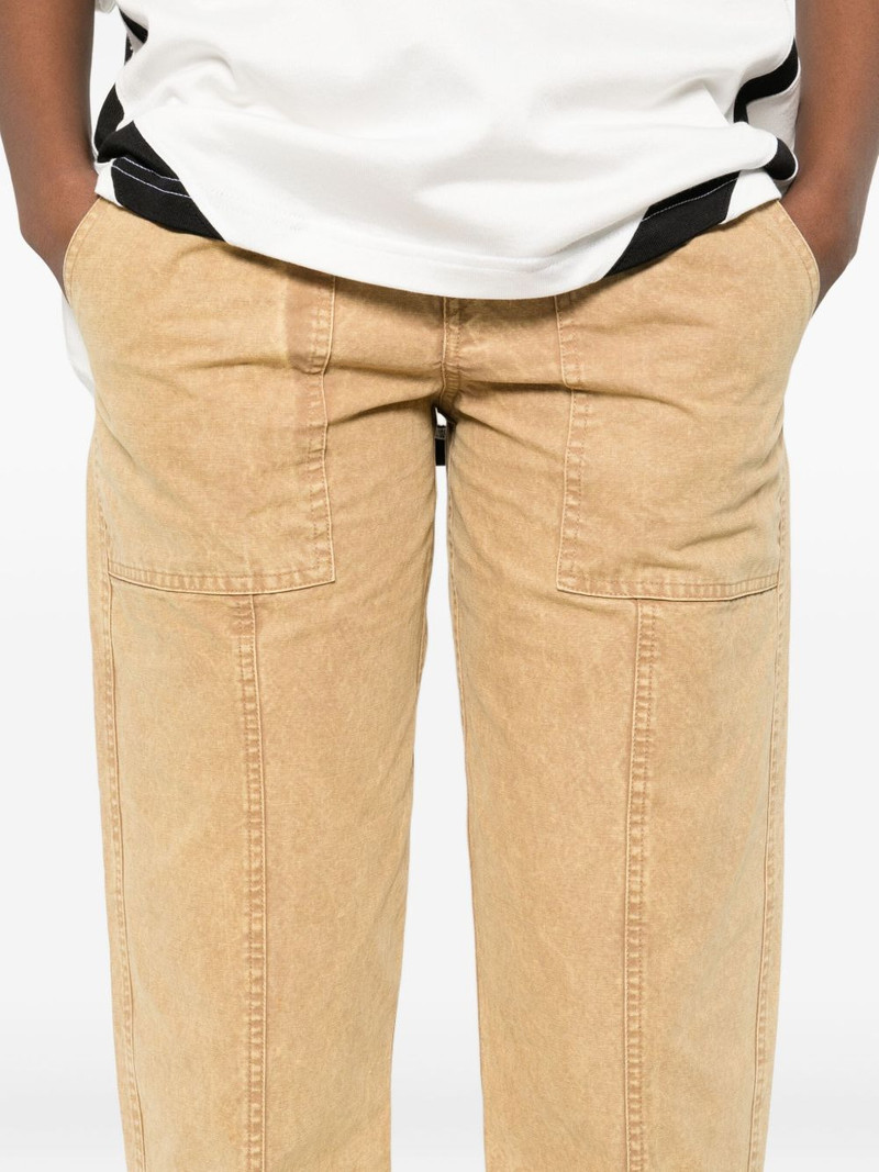 panelled pocket trousers 5
