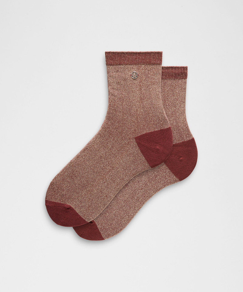 Unisex Glitter Quarter Socks 1