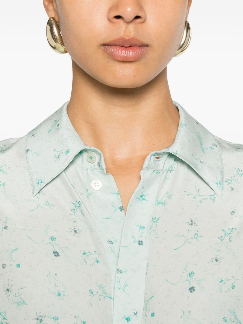 floral-print long-sleeve shirt 5