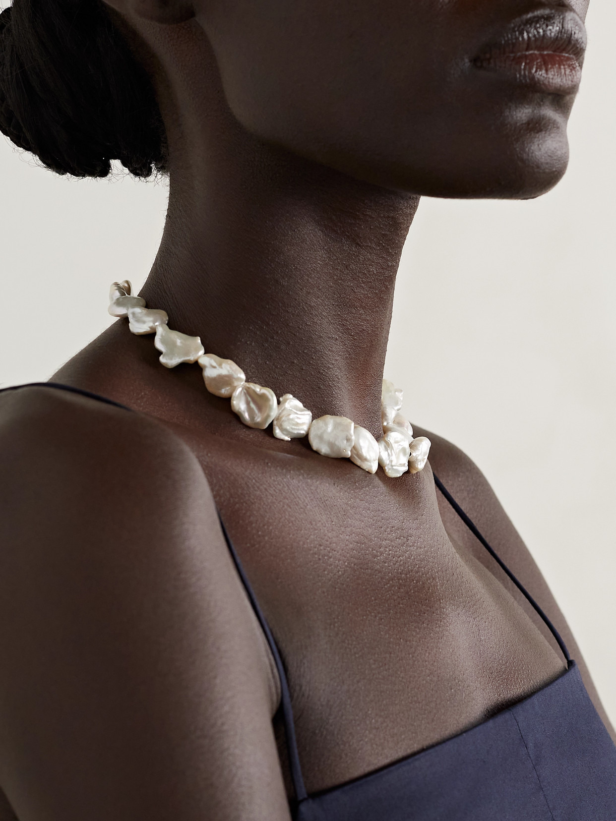 14-karat Gold Pearl Necklace - 2