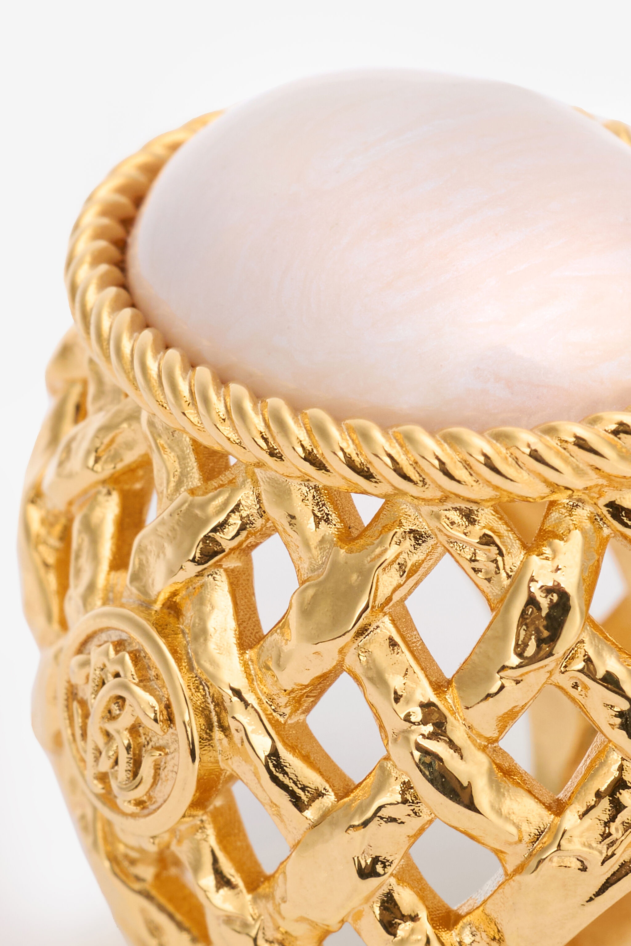 Cocktail Ring With Stone - 4