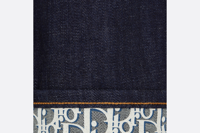 Long Slim-Fit Dior Oblique Jeans 3