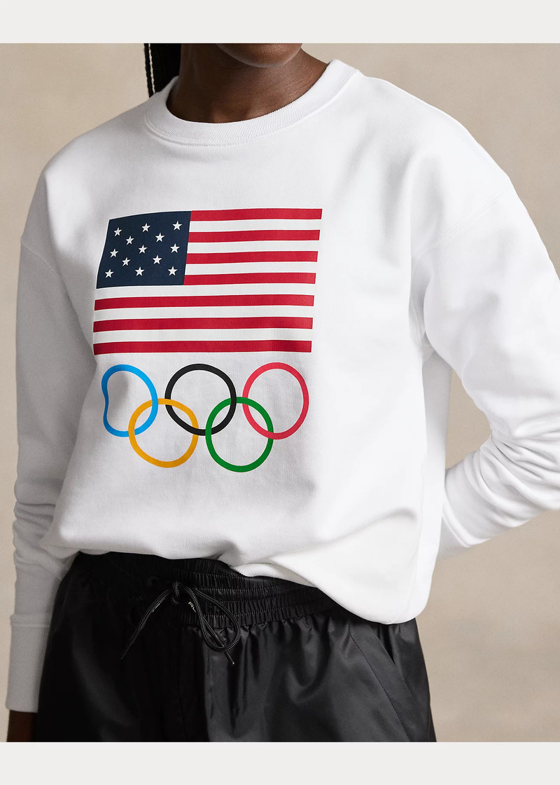 Team USA Graphic Fleece Crewneck 5