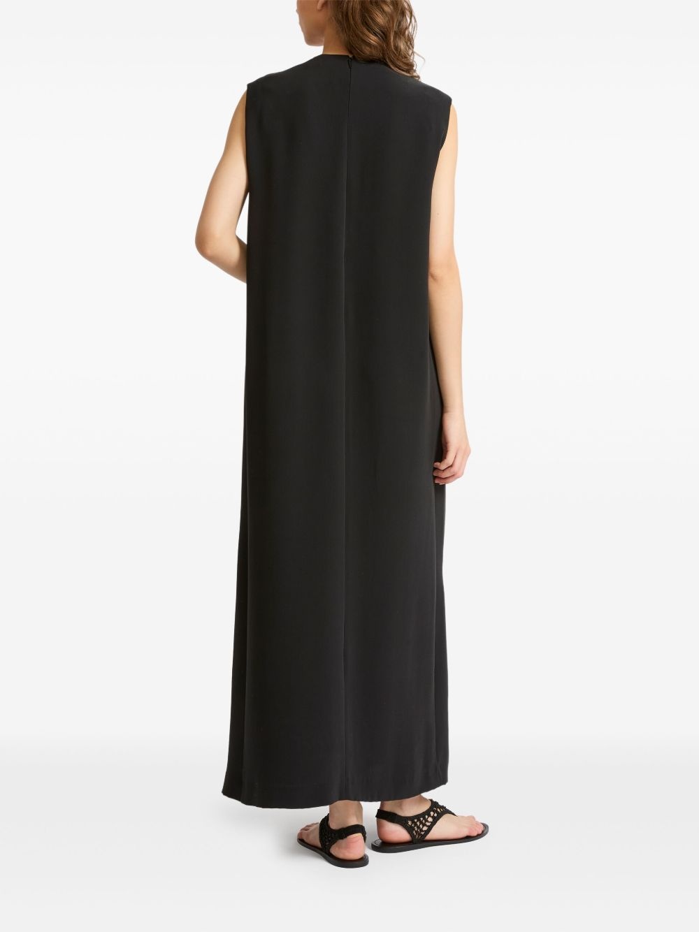 maxi silk dress - 3