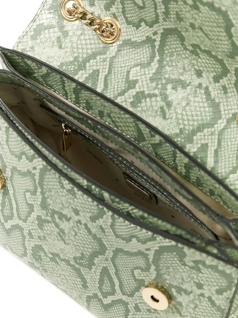 Serenova snakeskin-print cross body bag 4