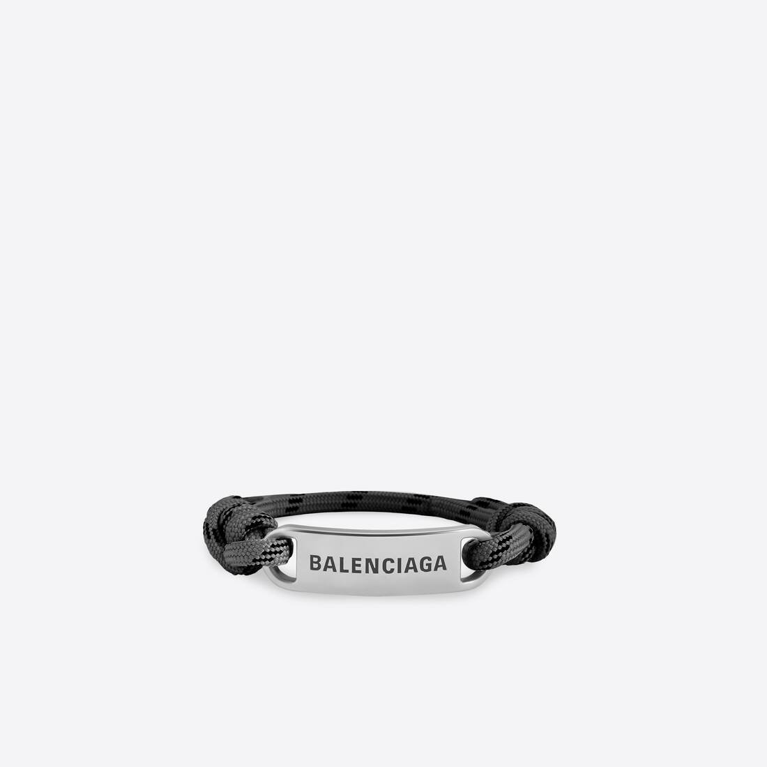 Plate Bracelet in Black - 2