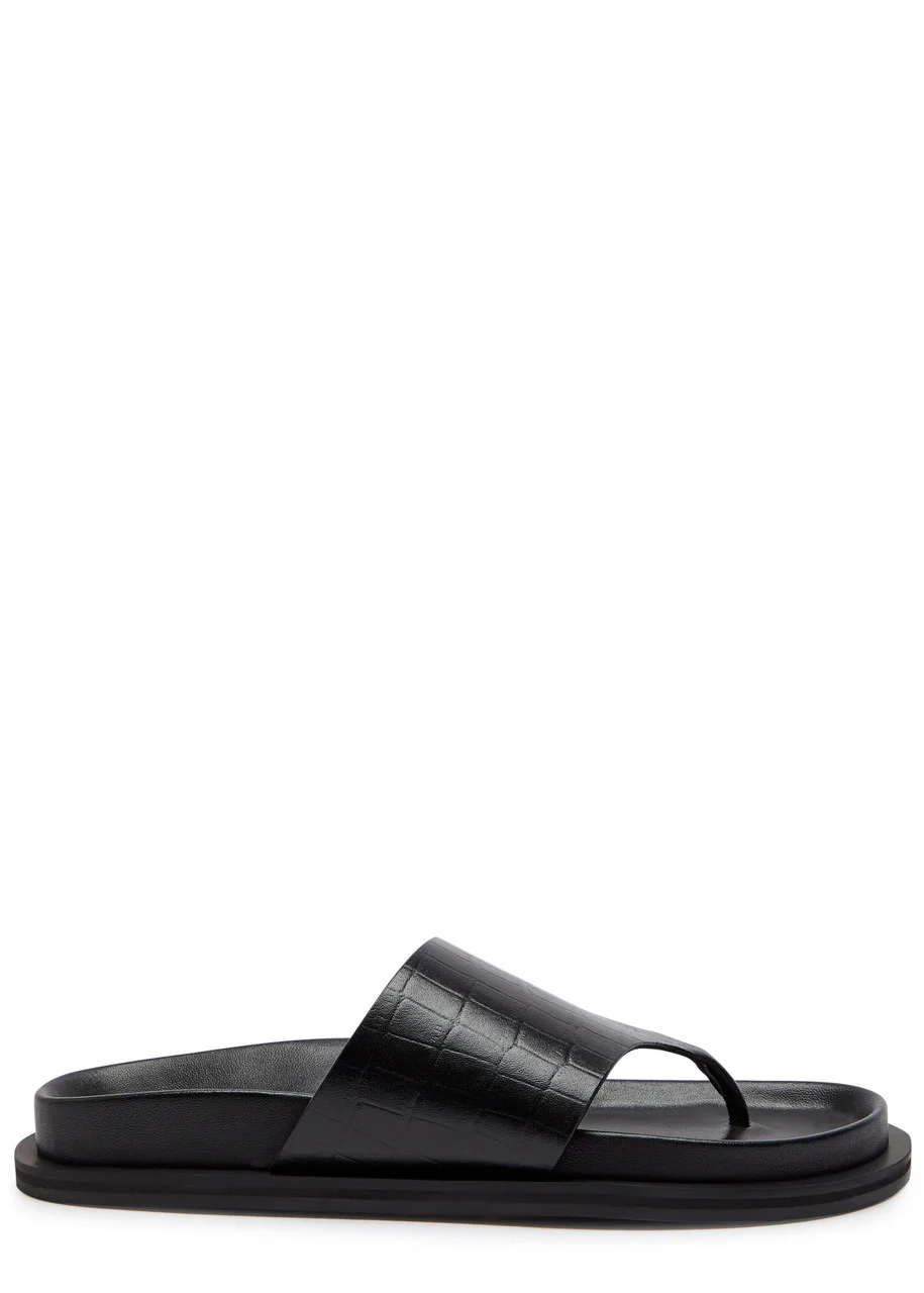 A.emery Imara Suede Flip Flops - 1