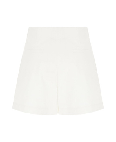 Chloé White Cotton Shorts outlook