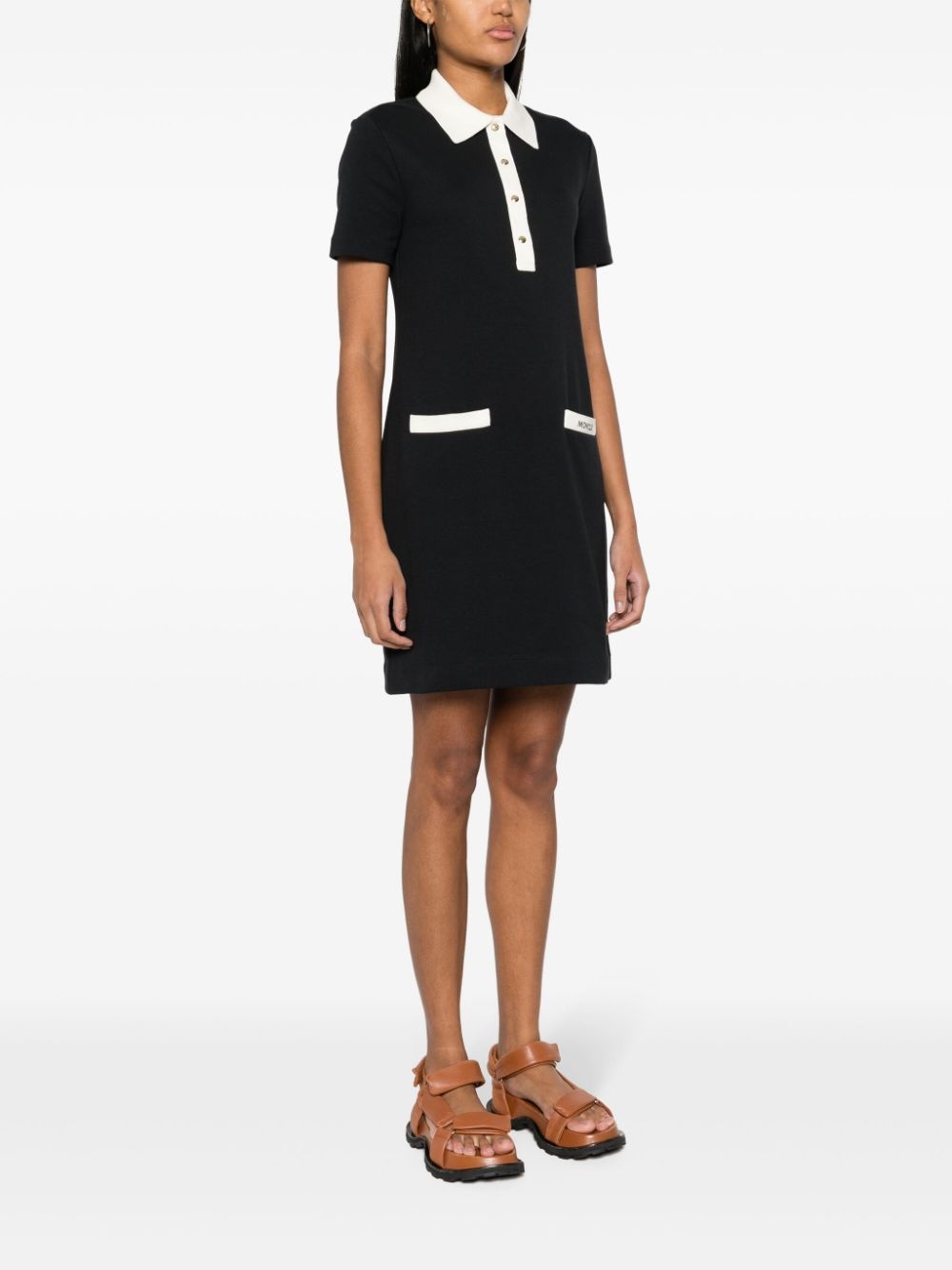 polo shirt mini dress - 3