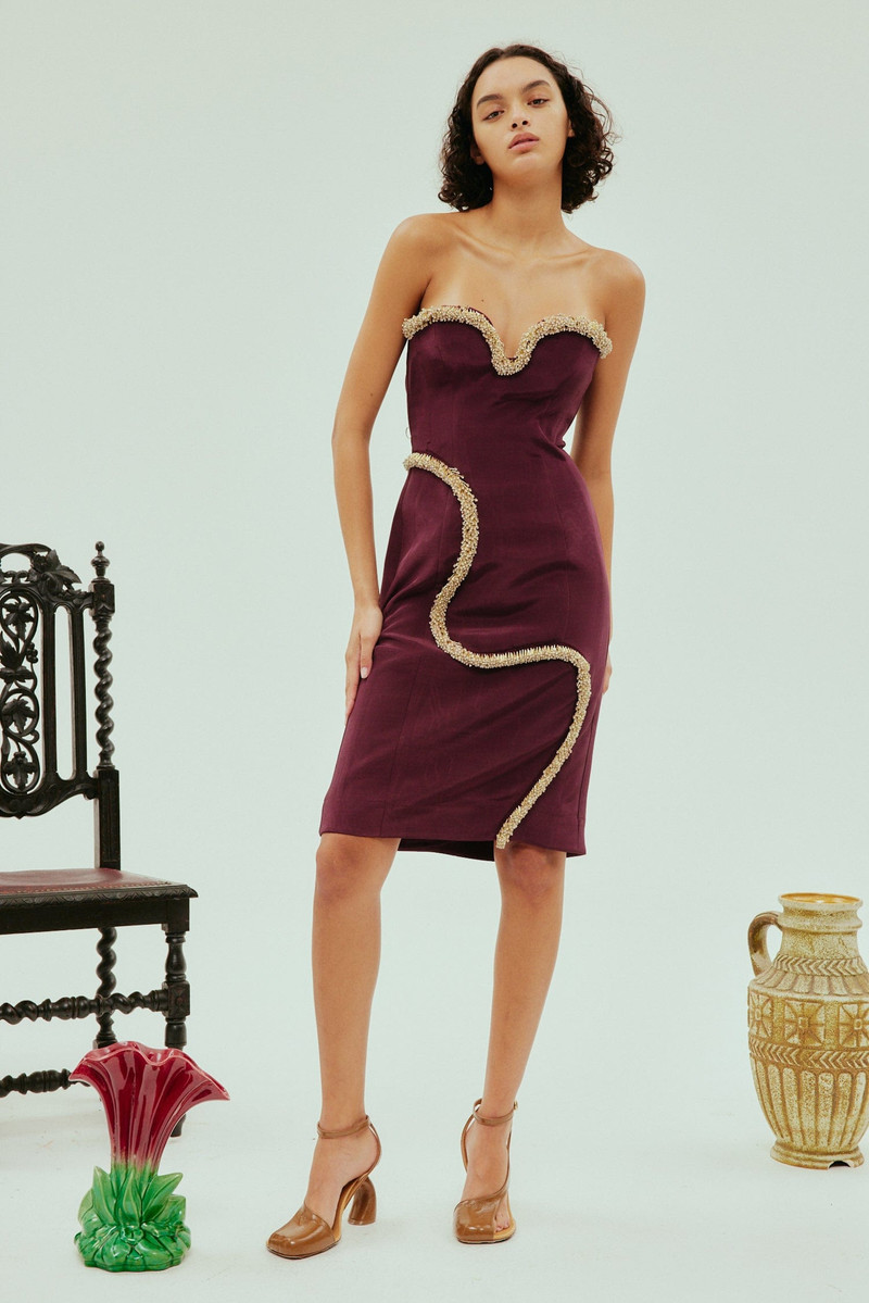 Orion Embellished Midi Dress 6