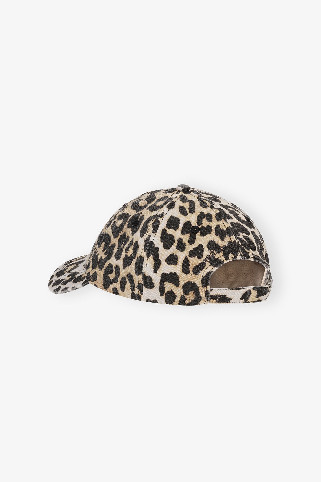 LEOPARD CANVAS CAP - 2