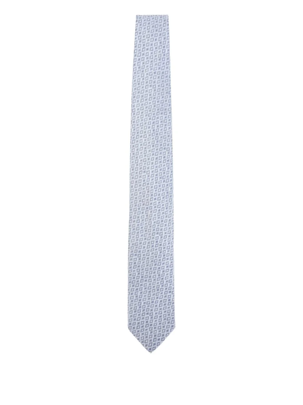 losange-pattern tie - 1