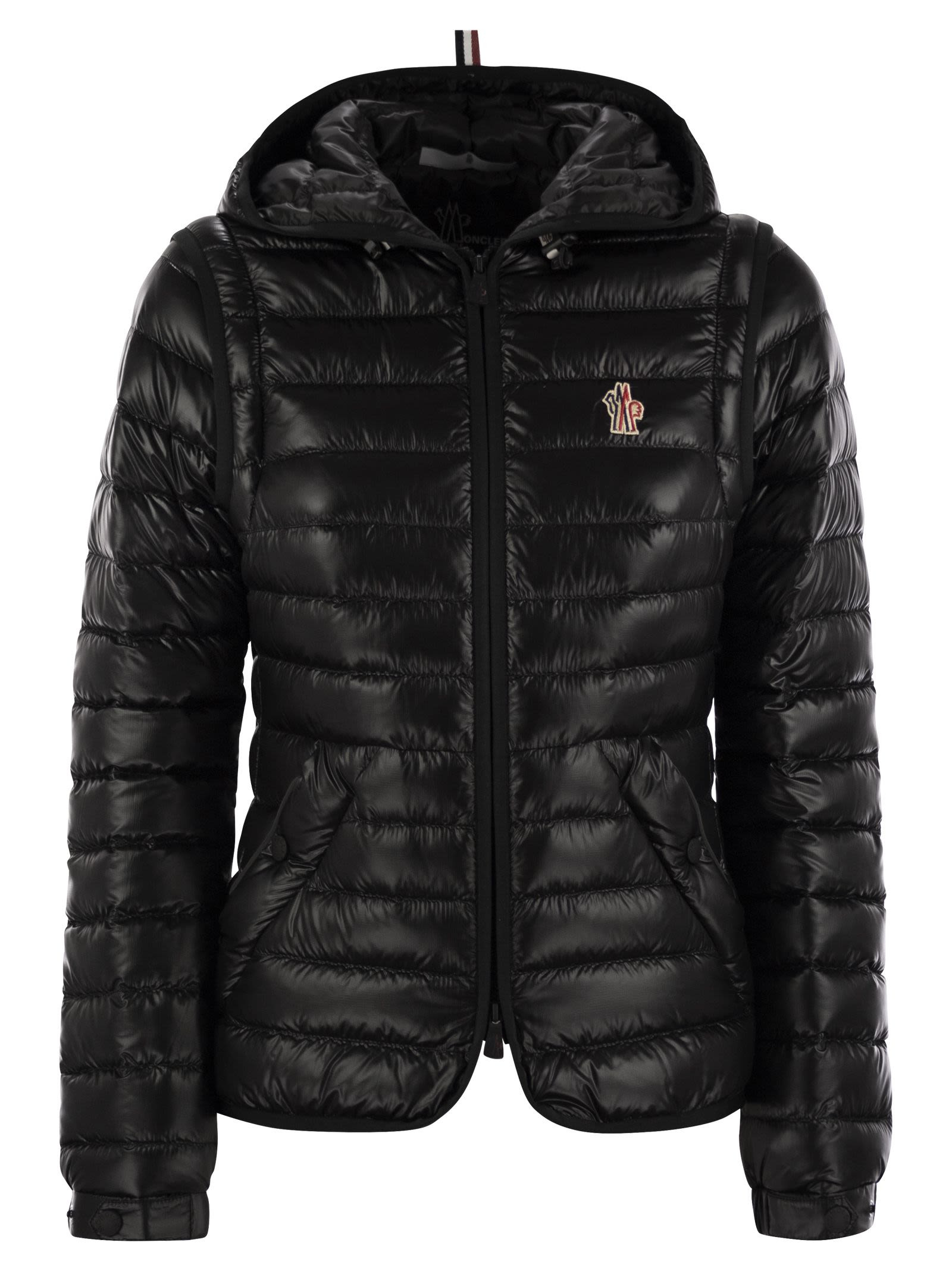 Moncler Grenoble Women Karura - 2-In-1 Hooded Short Down Jacket - 1