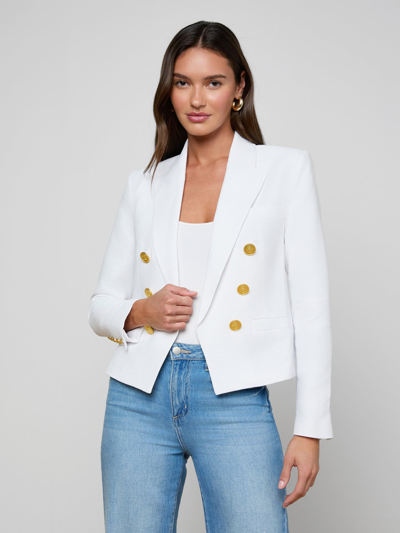 L'AGENCE Brooke Blazer outlook