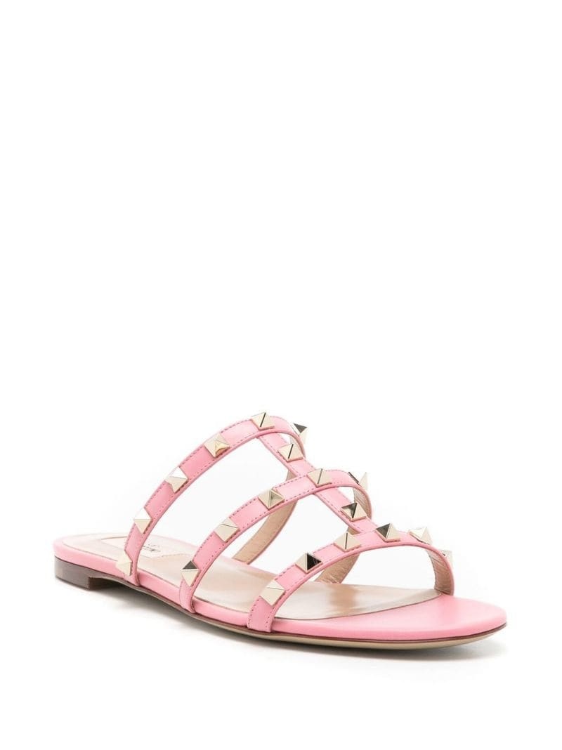 Rockstud flat strappy sandals - 2