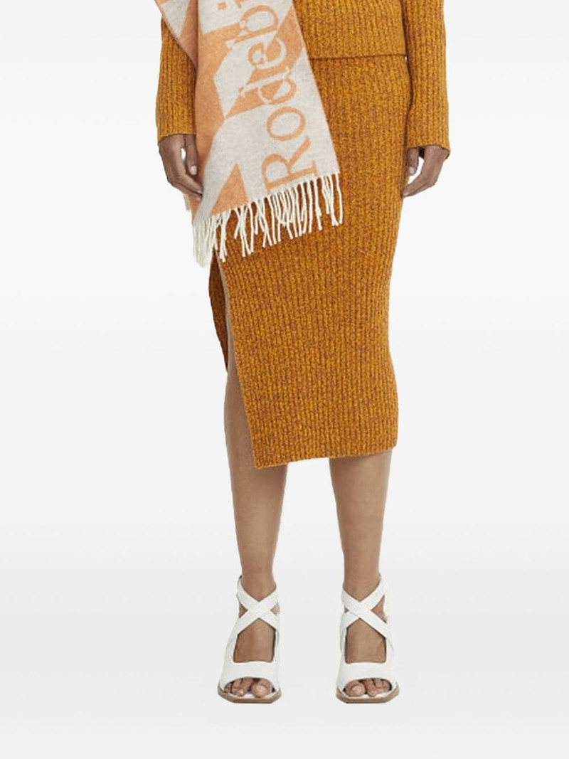 Lenata ribbed midi skirt 1