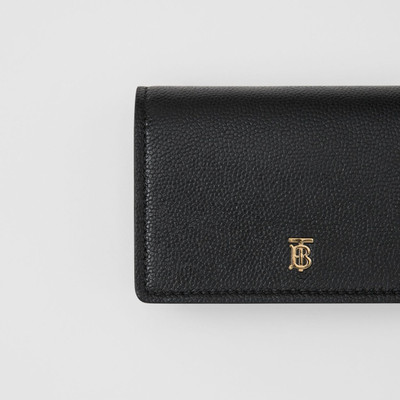 Burberry Grainy Leather Card Case with Detachable Strap outlook