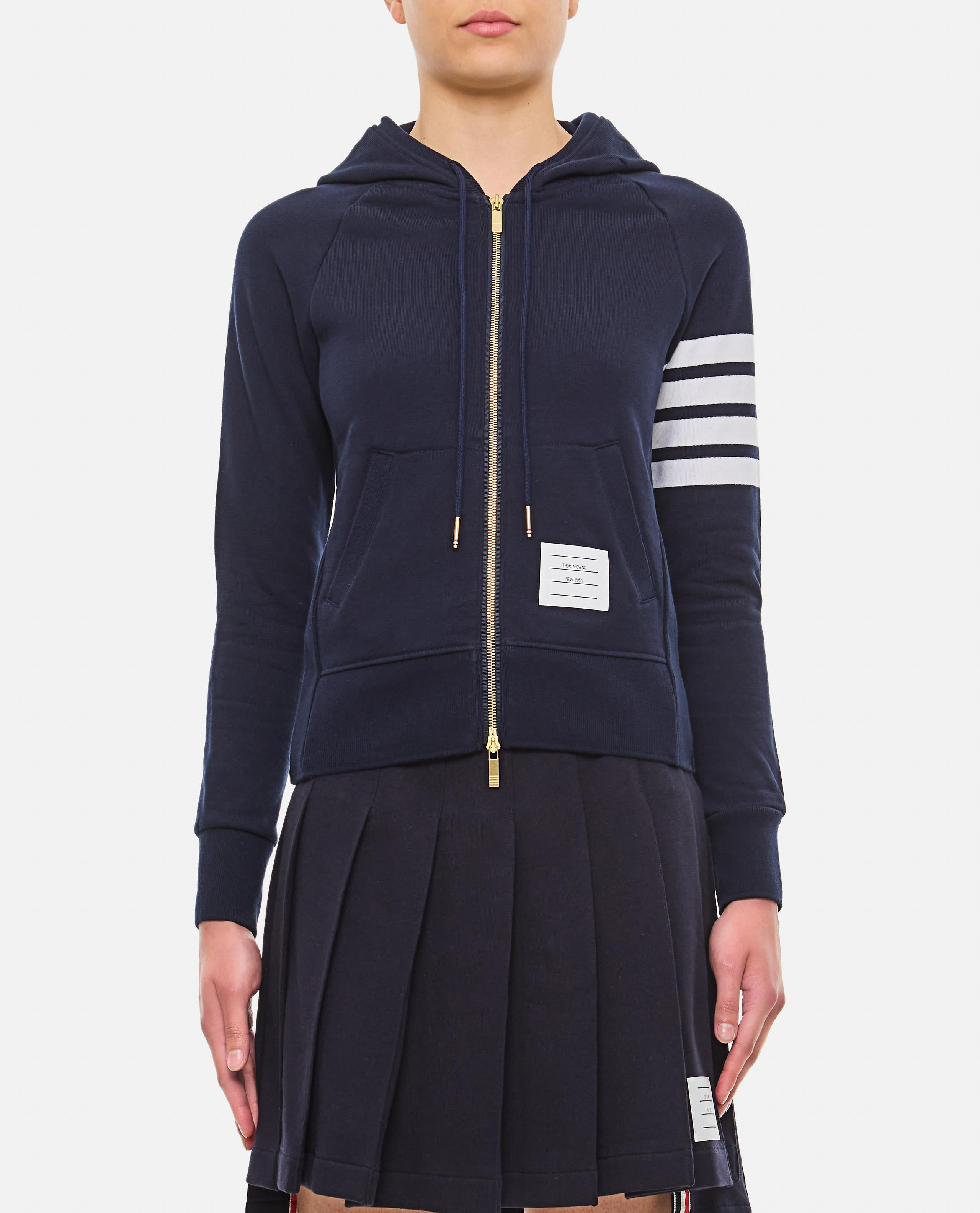 FRONT ZIPPED HOODIE - 1