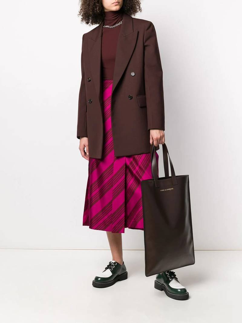 Comme Des Garçons COMME DES GARÇONS WALLET SA9002 BROWN  Leather outlook