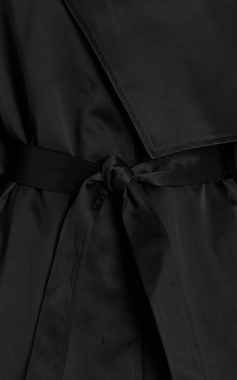 Kelly Trench Coat black 5