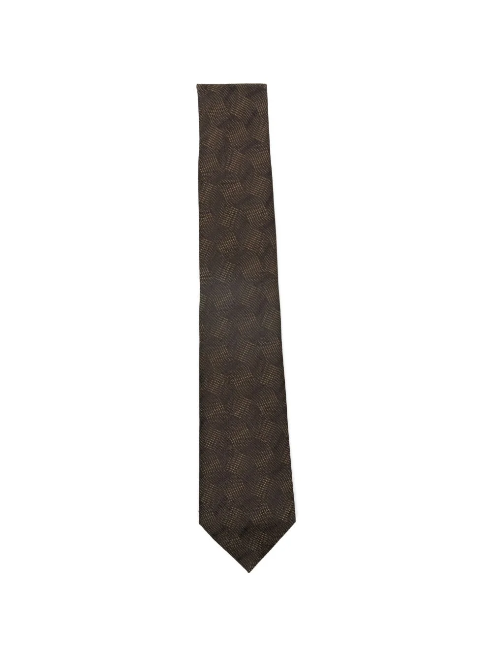 patterned tie - 1