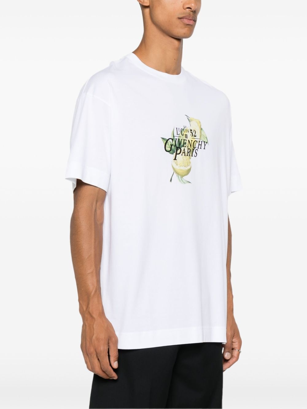 logo-print cotton T-shirt - 3