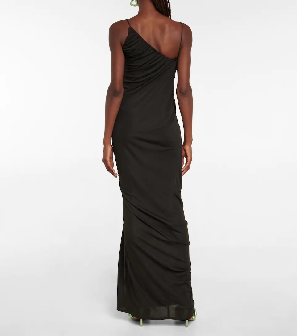 Ruched jersey maxi dress - 3